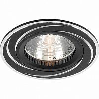 Светильник встраиваемый Feron MR16 G5.3 Черный GS-M361 BK картинка 